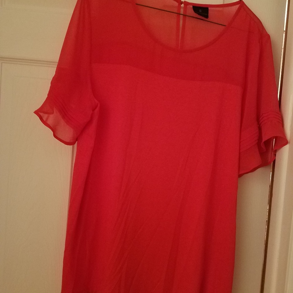 Dressy ruffled top